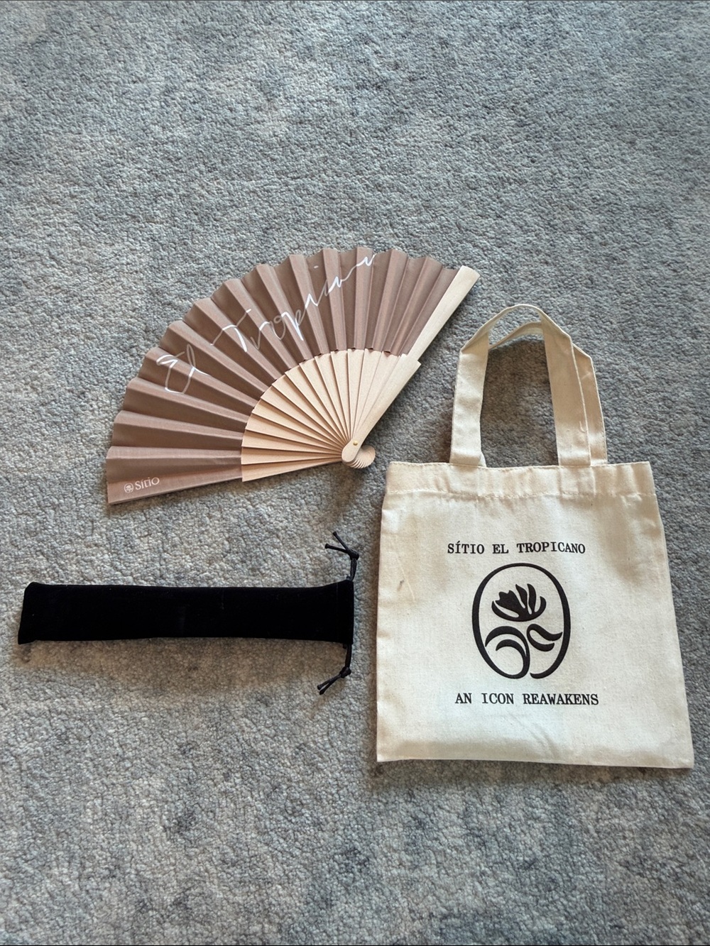 Mini Bag with a Fan